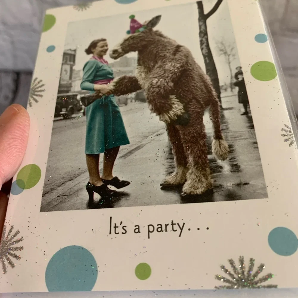 5/$20‎ Hallmark Funny Old Lady Birthday Party Invitations Pack of 8 New